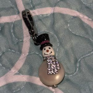 Juicy Couture Snowman Charm Vintage